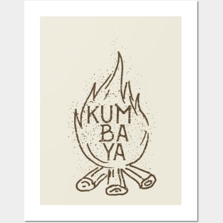 Kumbaya campfire Posters and Art